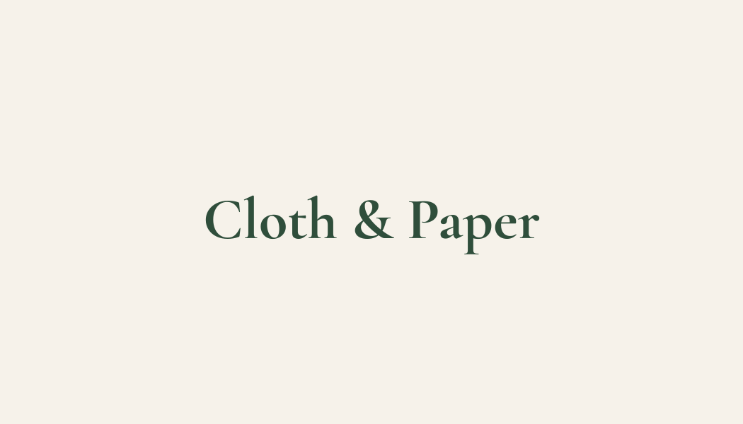 Cloth & Paper – Papelería Society