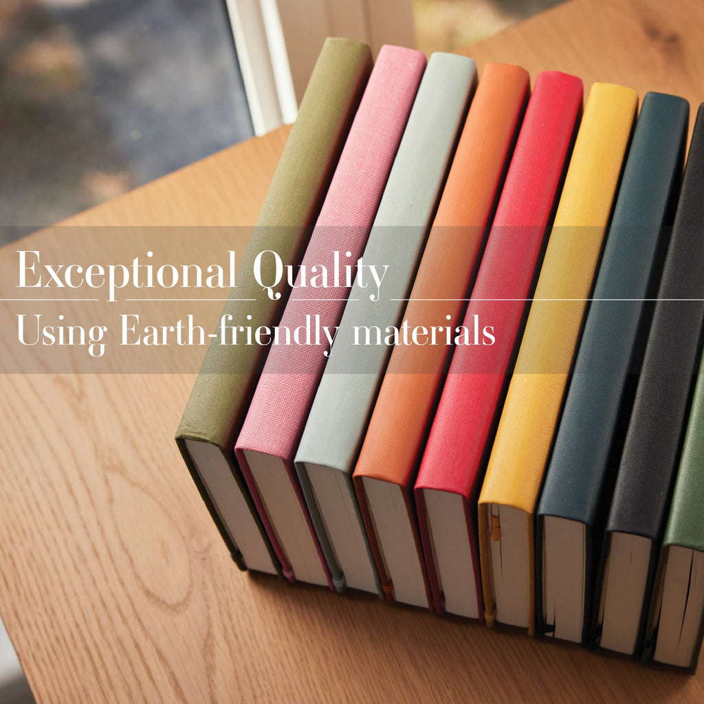 The Daily Planner - Hardcover with Library Buckram Cover
