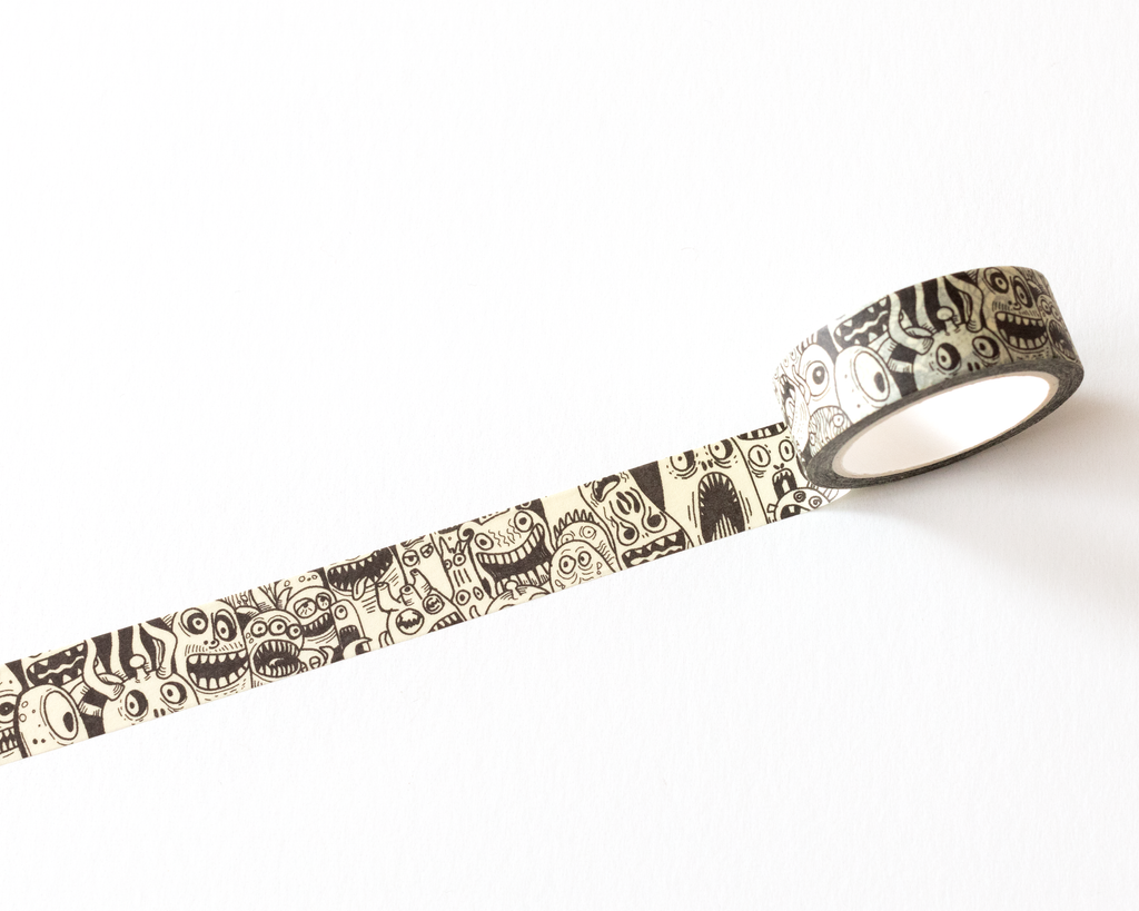 Monster Doodle Washi Tape