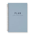 Simple Plan Undated Weekly Planner Journal : Sky Blue