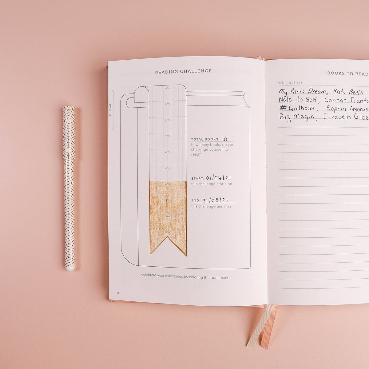 Reading Journal (Avid Reader)