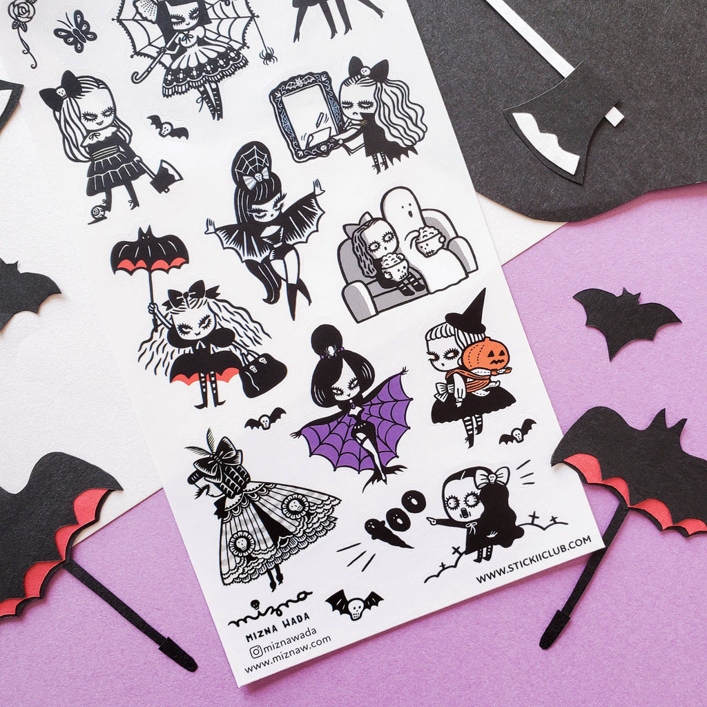 Creep it Cute Sticker Sheet