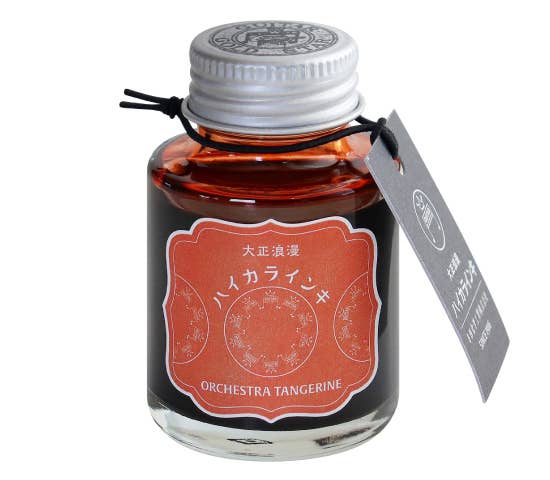 Teranishi Guitar Taisho Roman Haikara Fountain Pen Ink -  40 ml