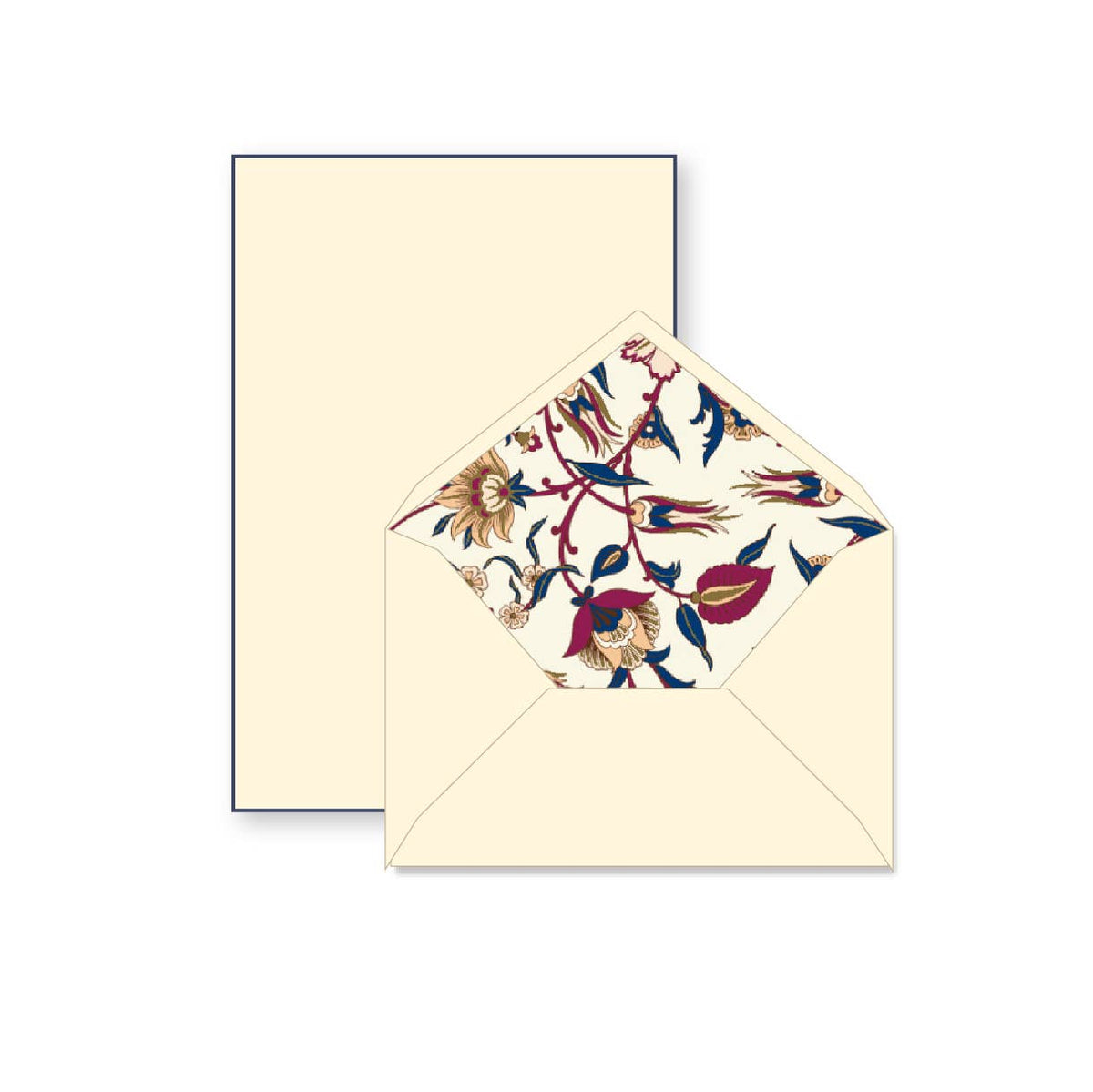 Rossi 1931 100% Cotton Bordered Writing Sheets Letter Set