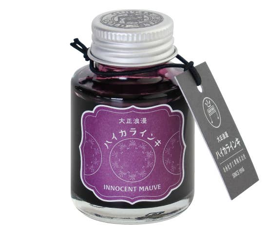 Teranishi Guitar Taisho Roman Haikara Fountain Pen Ink -  40 ml