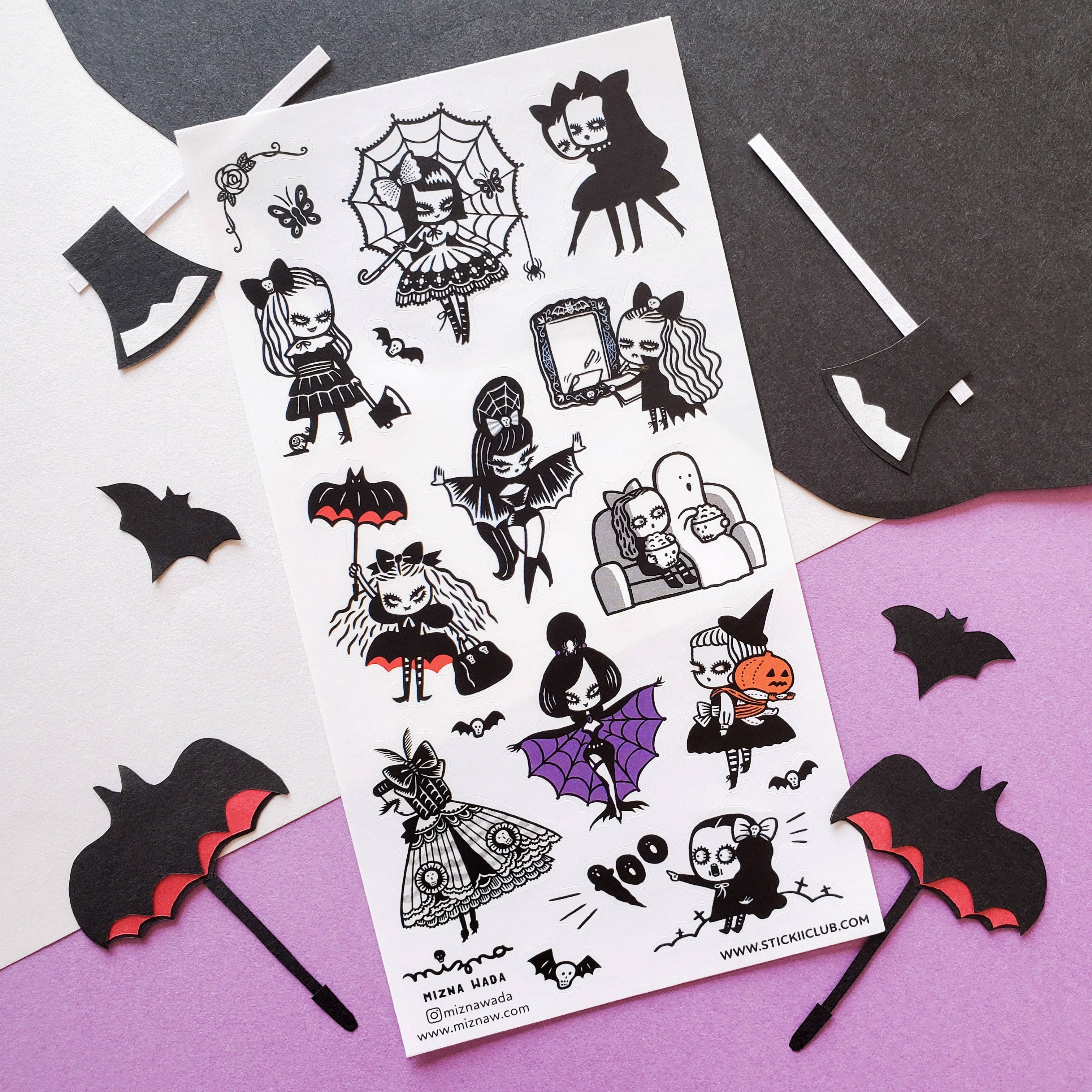 Creep it Cute Sticker Sheet