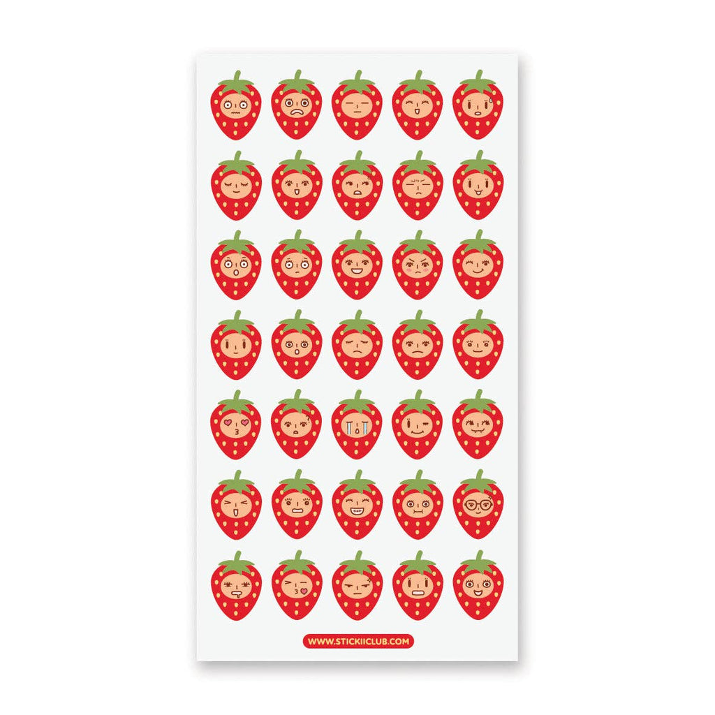 Berry Big Feelings Sticker Sheet