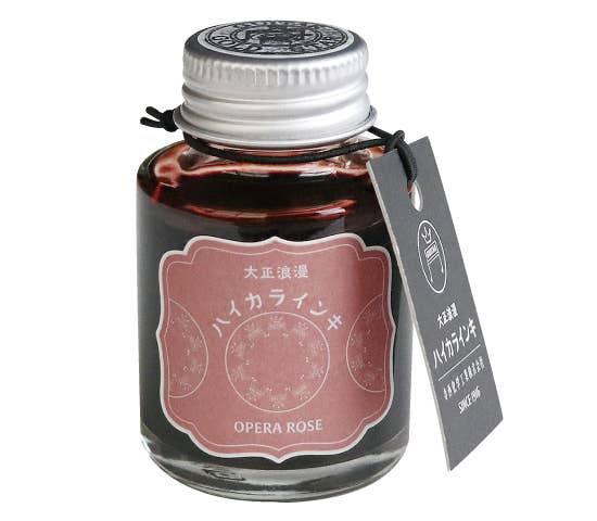 Teranishi Guitar Taisho Roman Haikara Fountain Pen Ink -  40 ml