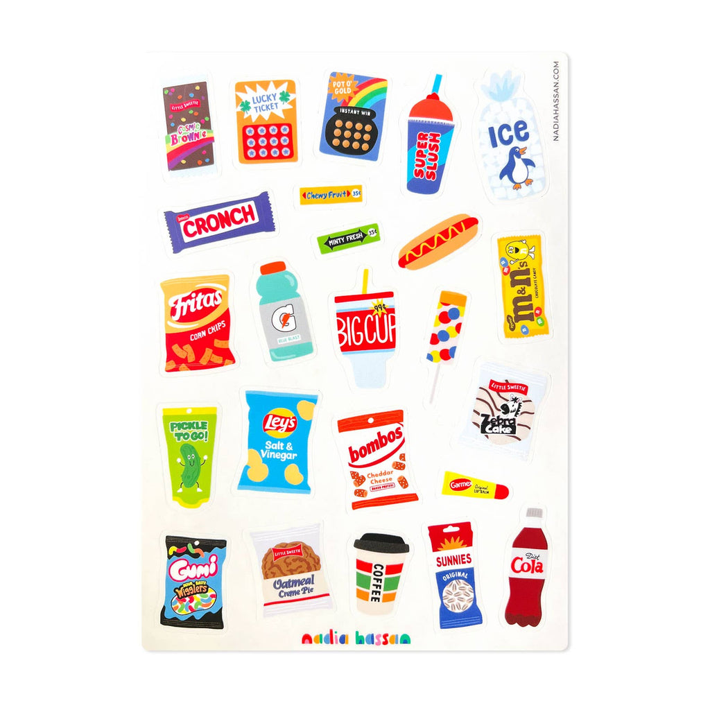 How Convenient 5x7 Sticker Sheet