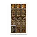 Autumn in Gold Washi Sticker Sheet