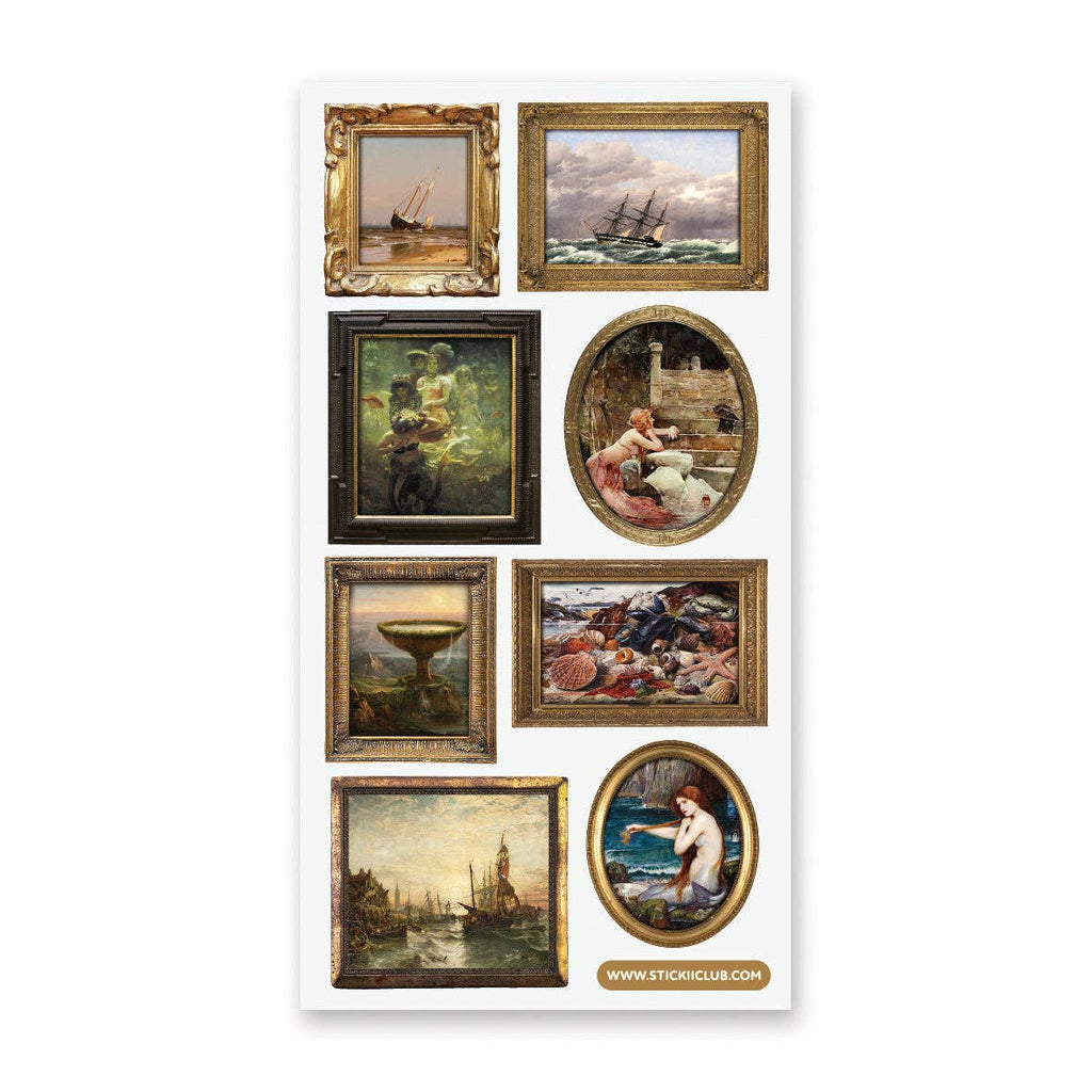 Gallery by the Sea Sticker Sheet