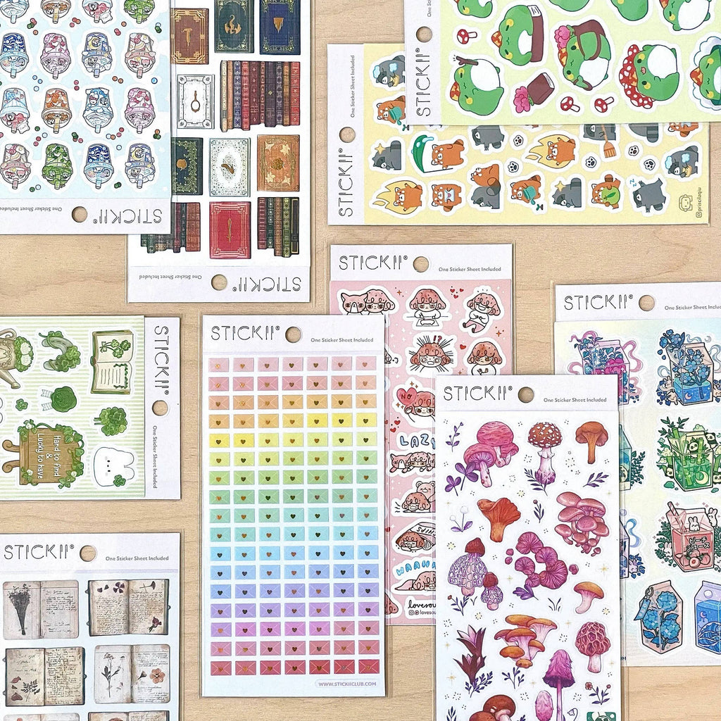 Autumn in Gold Washi Sticker Sheet