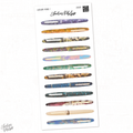 Lauren Phelps Luxury Pens 1 deco sticker sheet