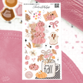 Lauren Phelps Blush & Bramble Deco 1 vinyl sticker sheet