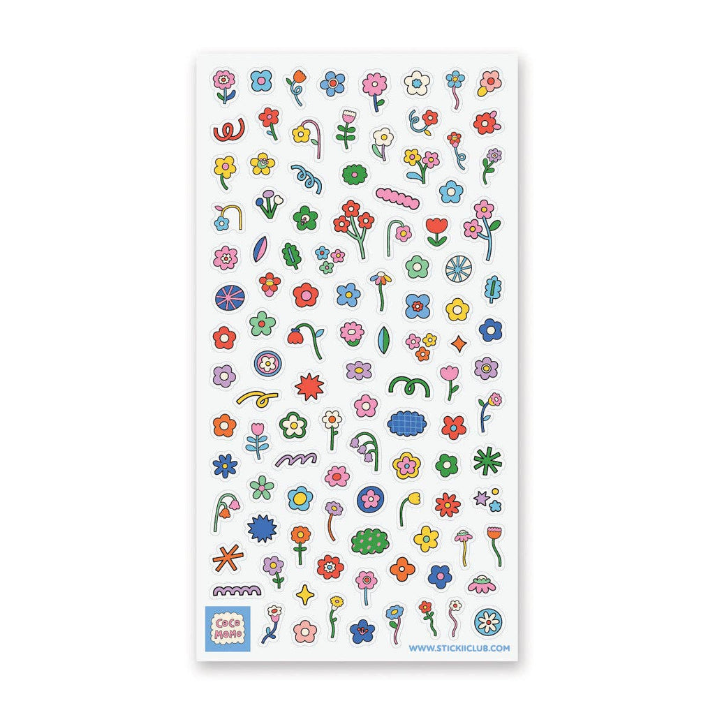 Fun Florals Sticker Sheet