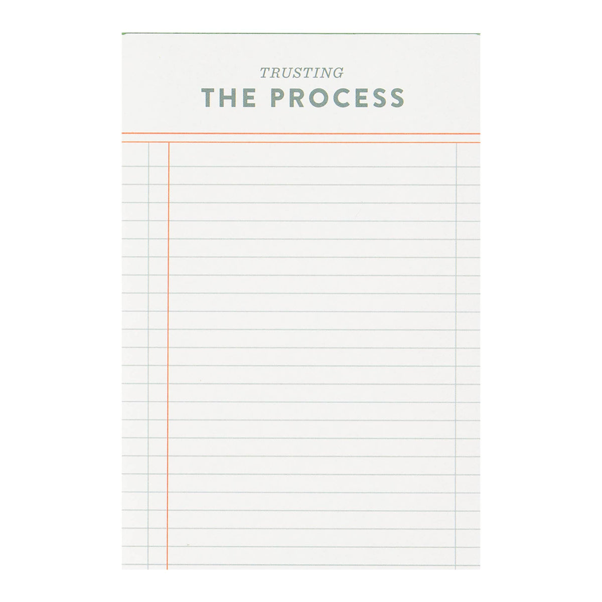 Trusting the Process 4x6 Notepad