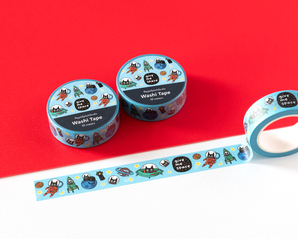 Space Cats Washi Tape