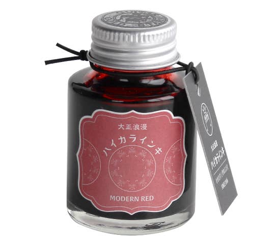 Teranishi Guitar Taisho Roman Haikara Fountain Pen Ink -  40 ml