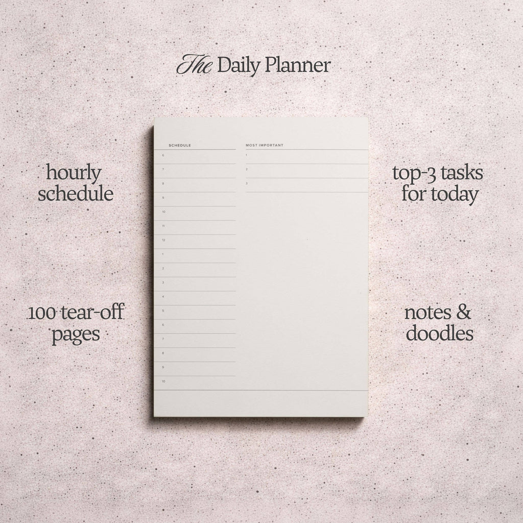 Daily Planner Pad