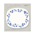 Midori Sticky Notes - Blue Flowers