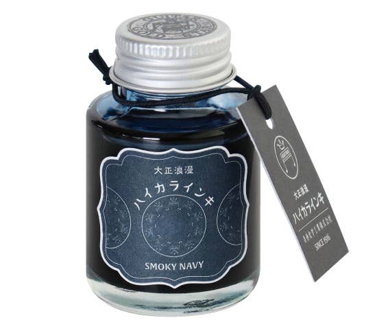 Teranishi Guitar Taisho Roman Haikara Fountain Pen Ink -  40 ml