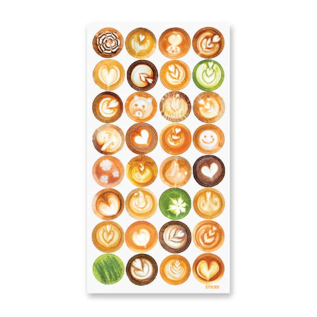 Foam Art Sticker Sheet