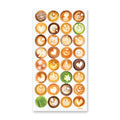 Foam Art Sticker Sheet
