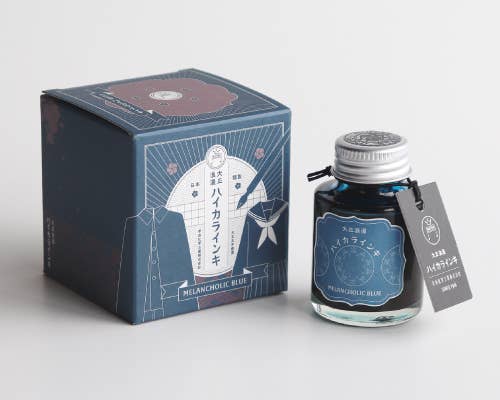 Teranishi Guitar Taisho Roman Haikara Fountain Pen Ink -  40 ml