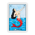 Loteria® Waterproof Sticker - La Sirena