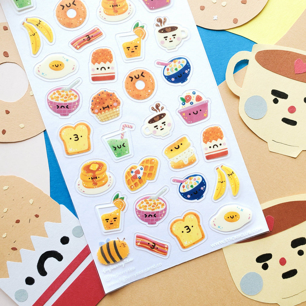 Rise & Yum Sticker Sheet