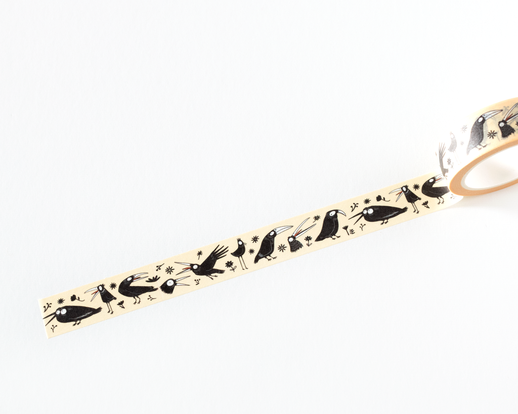 Crow Pattern Washi Tape