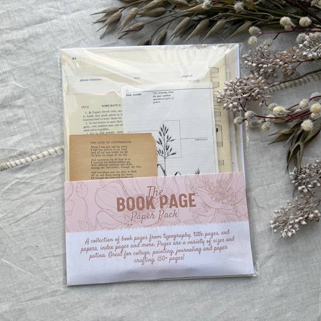 Vintage Book Pages for Collage, Junk Journaling and Art