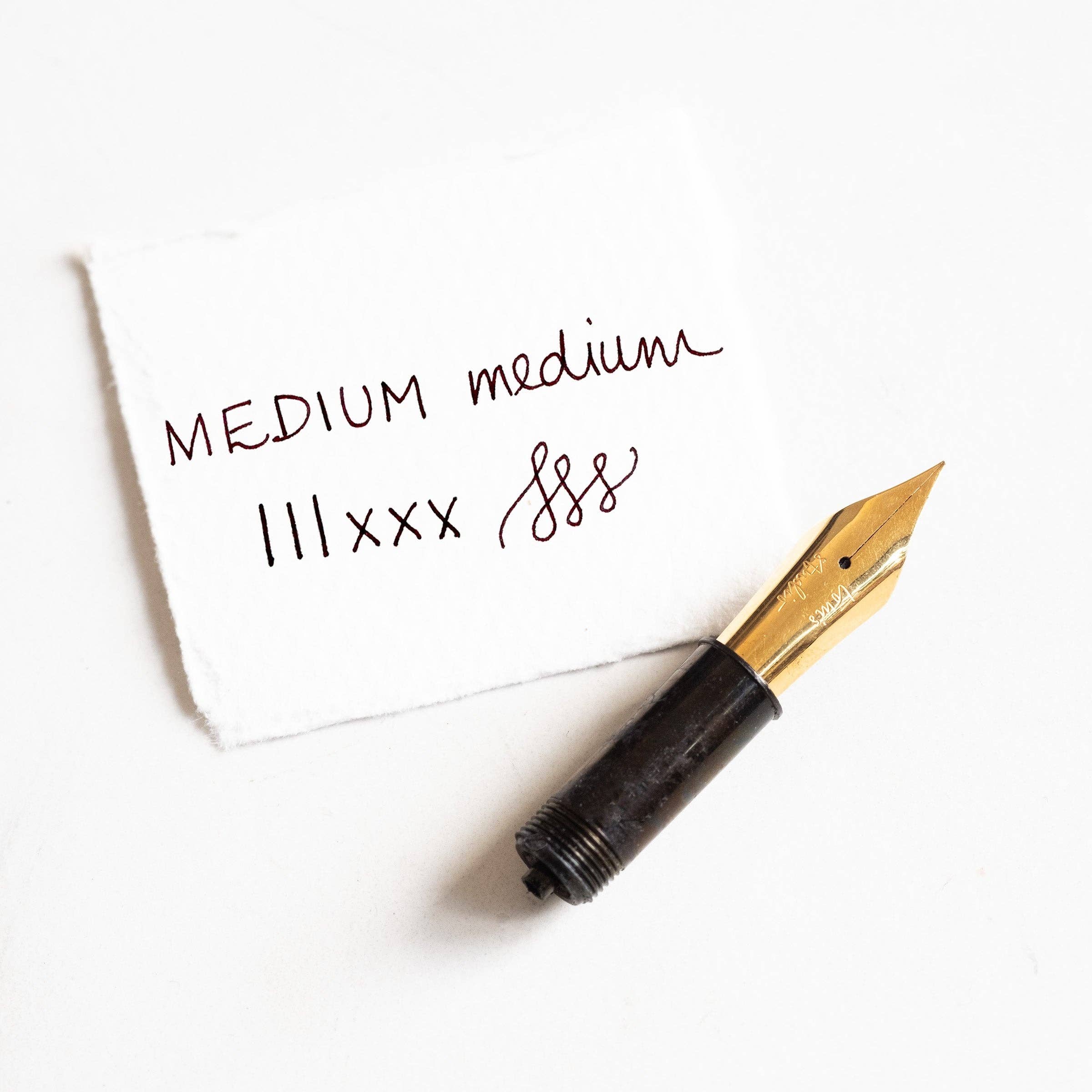 Fountain Pen Nib - Medium (Gold)