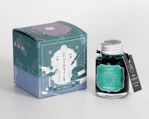 Teranishi Guitar Taisho Roman Haikara Fountain Pen Ink -  40 ml