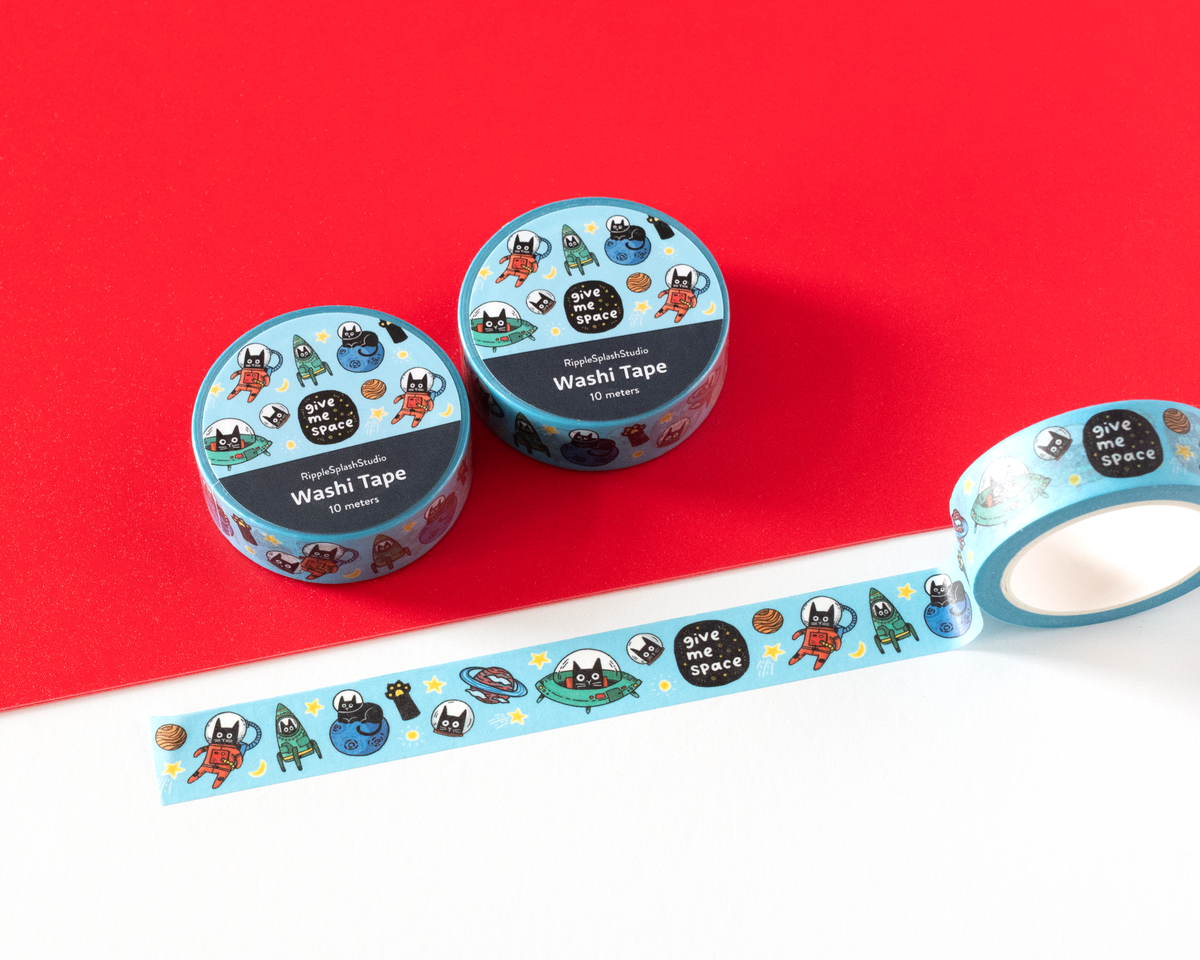 Space Cats Washi Tape