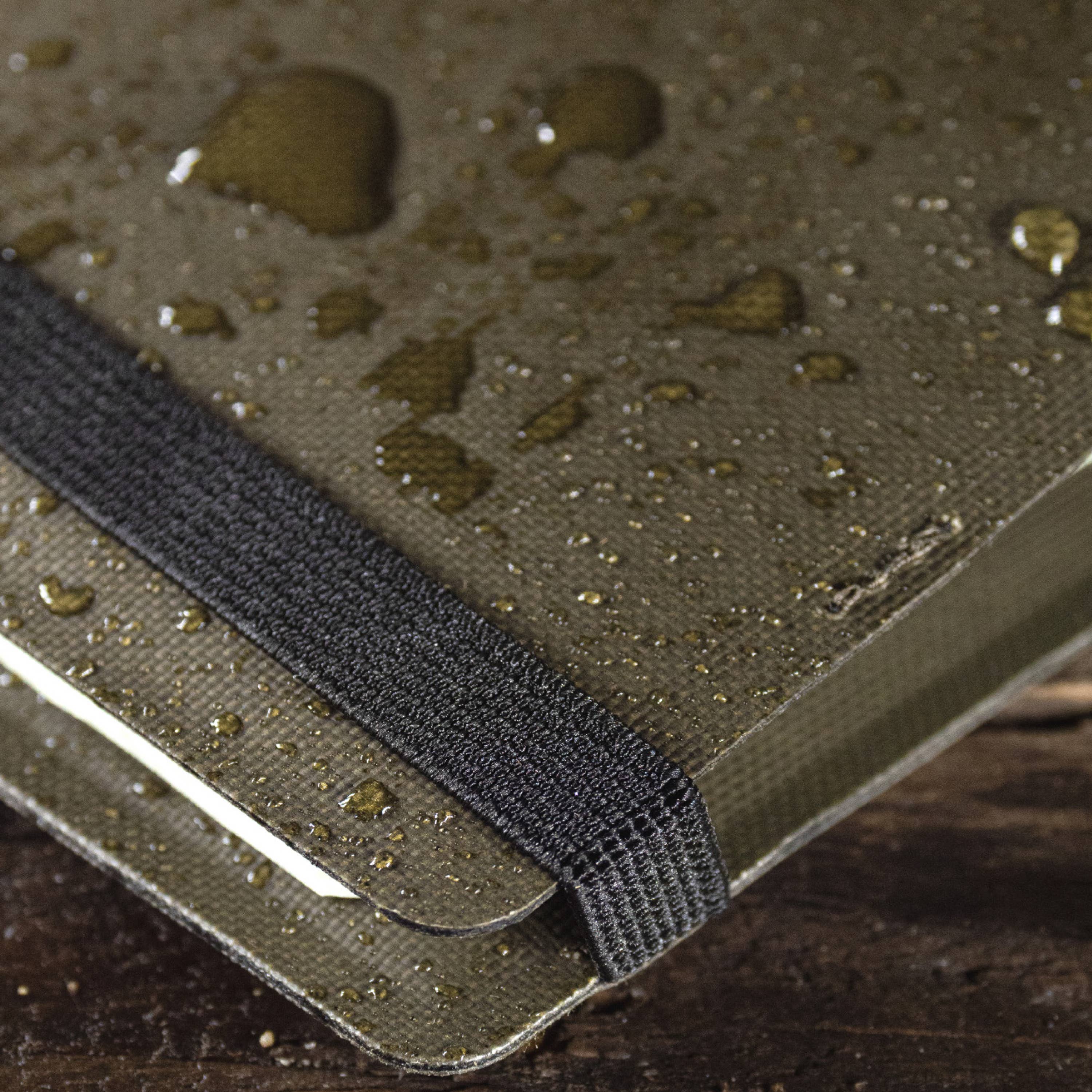UPDRAFT TOP OPEN WALLET 3X5 - DARK GREEN TPU