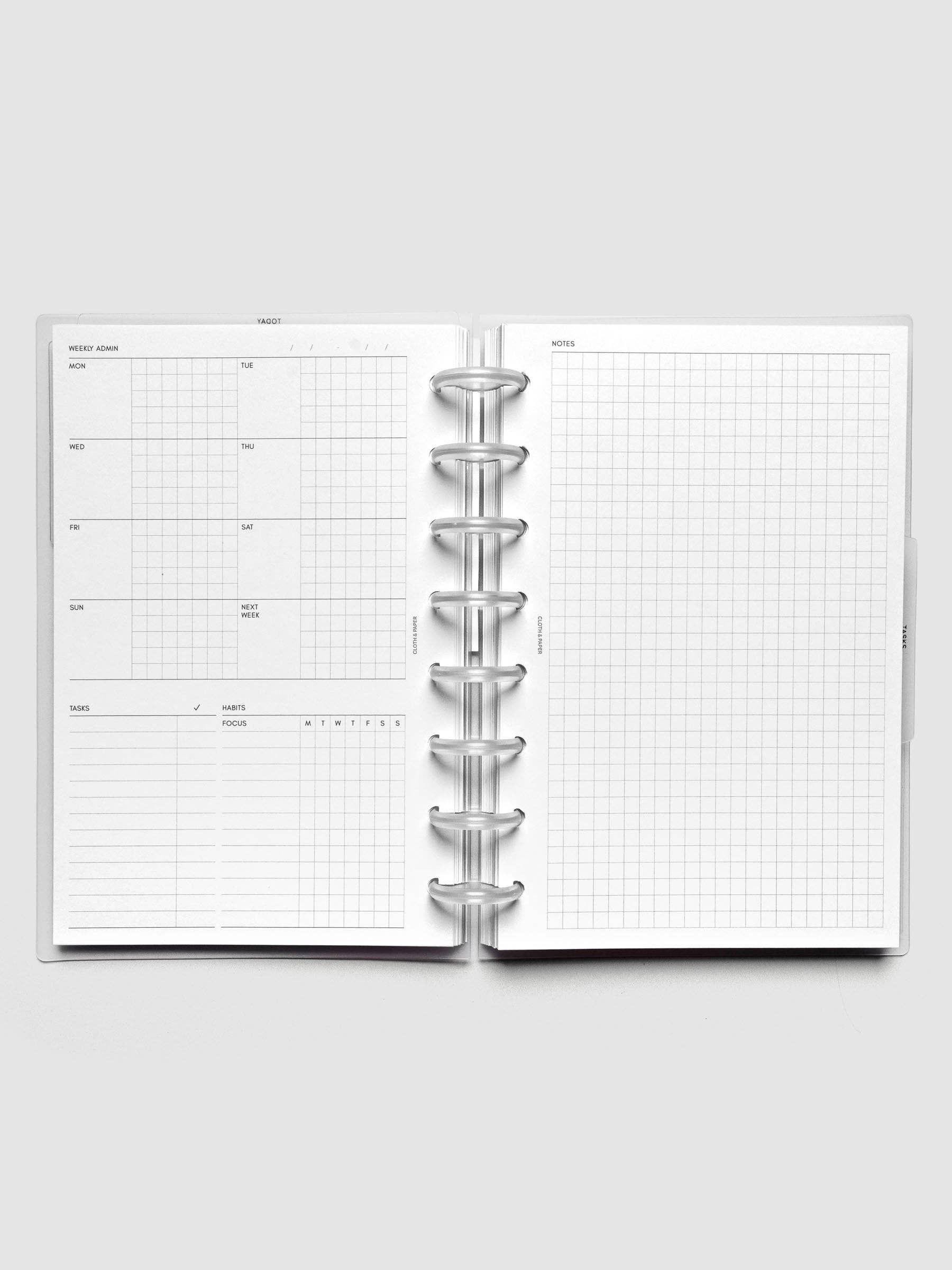 FORMA Modular Planner System | Half Letter