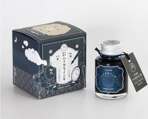 Teranishi Guitar Taisho Roman Haikara Fountain Pen Ink -  40 ml