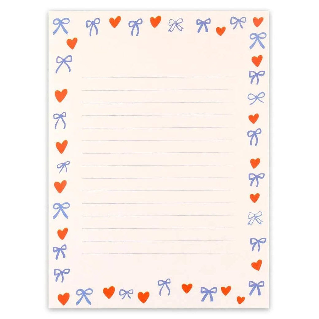 Chic Letter Set with Ribbon