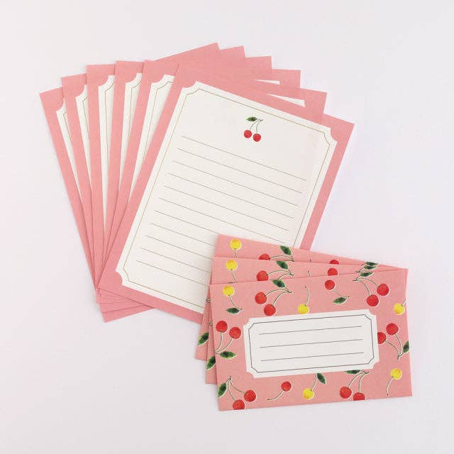 Green Flash Color fruits Letter Set