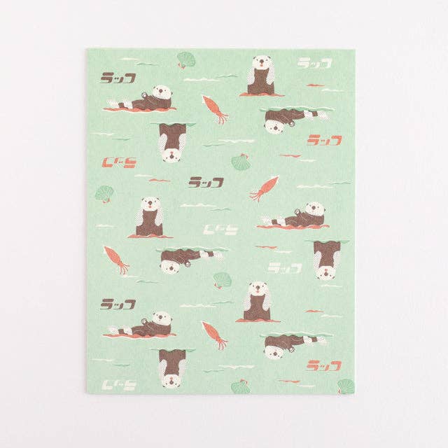 Green Flash Letter Set