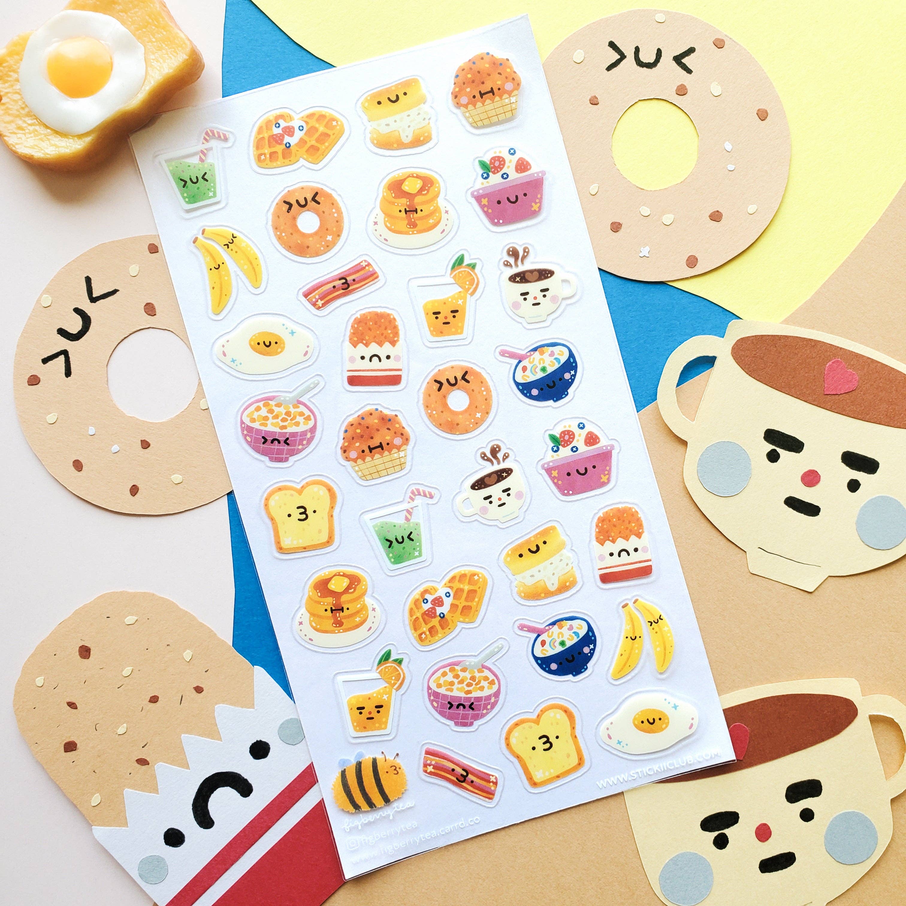 Rise & Yum Sticker Sheet
