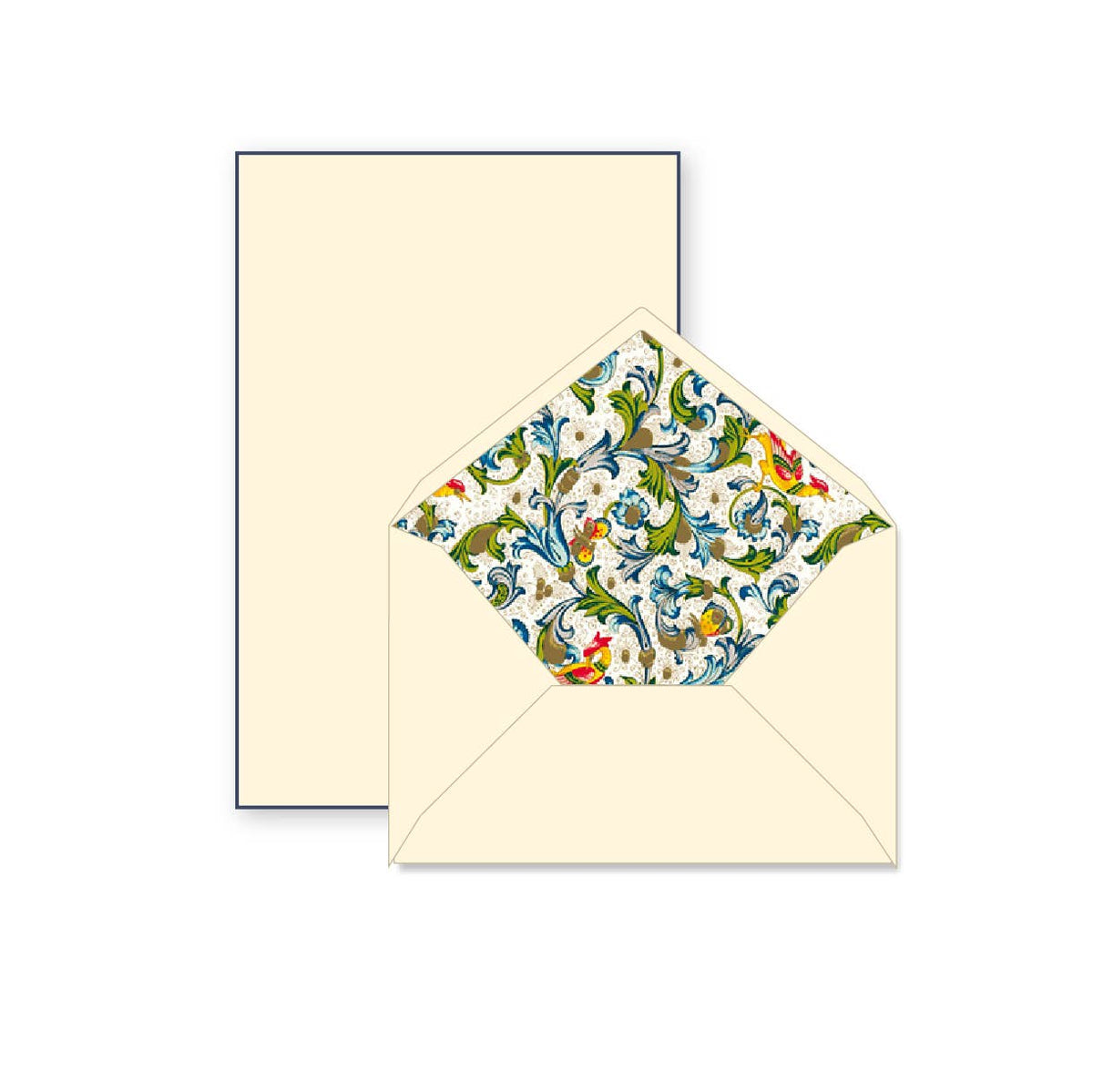 Rossi 1931 100% Cotton Bordered Writing Sheets Letter Set