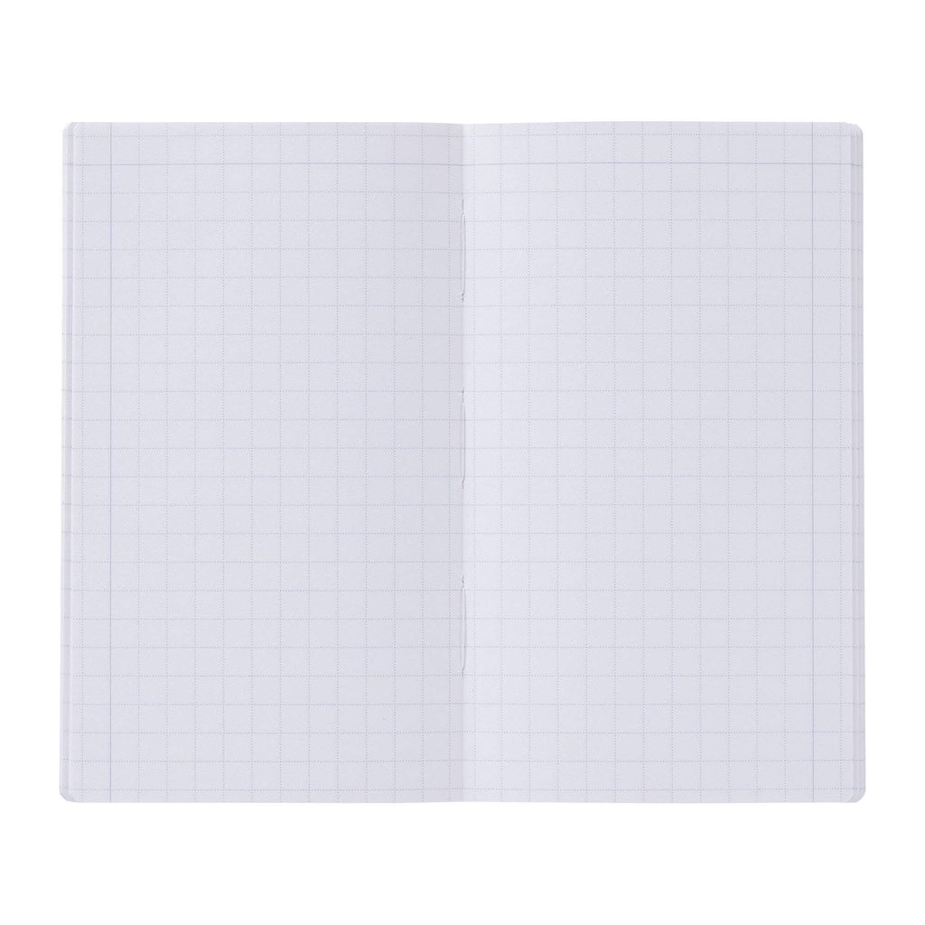 EDiT B6 Grid Notebook with PVC Cover & Zipper Pocket