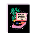 Adore You Record Card