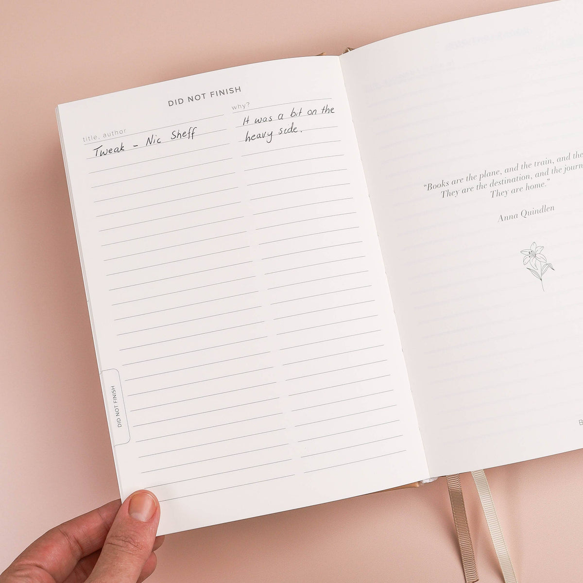 Reading Journal (Avid Reader)