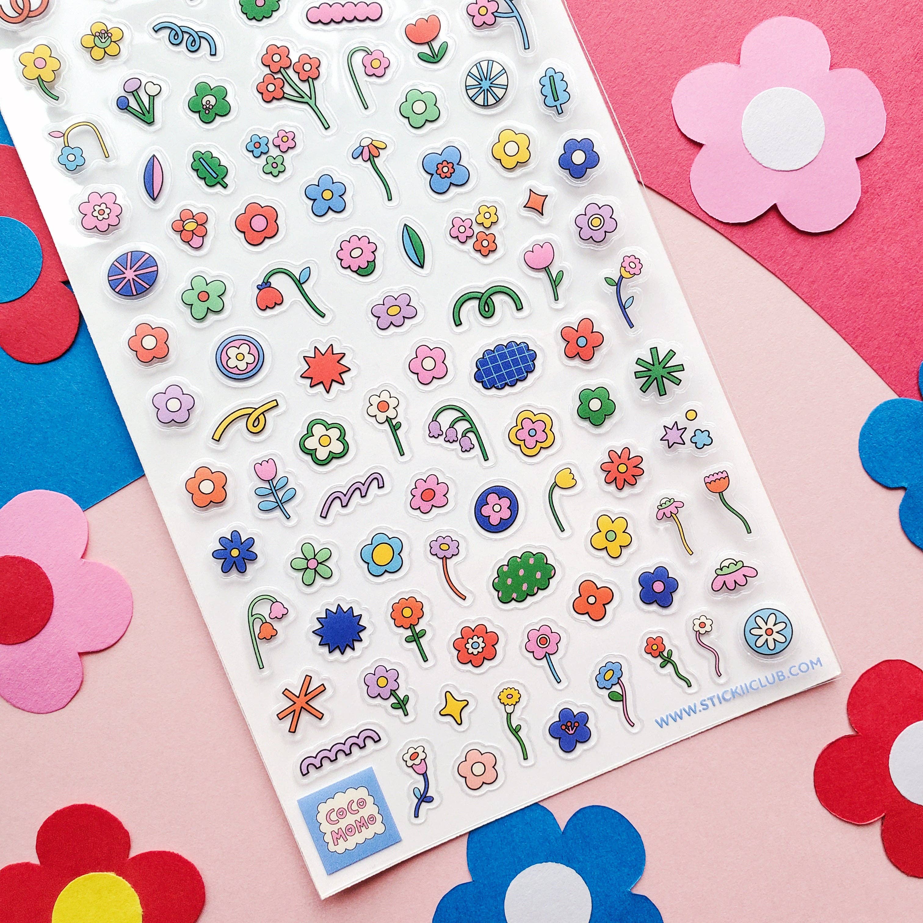Fun Florals Sticker Sheet