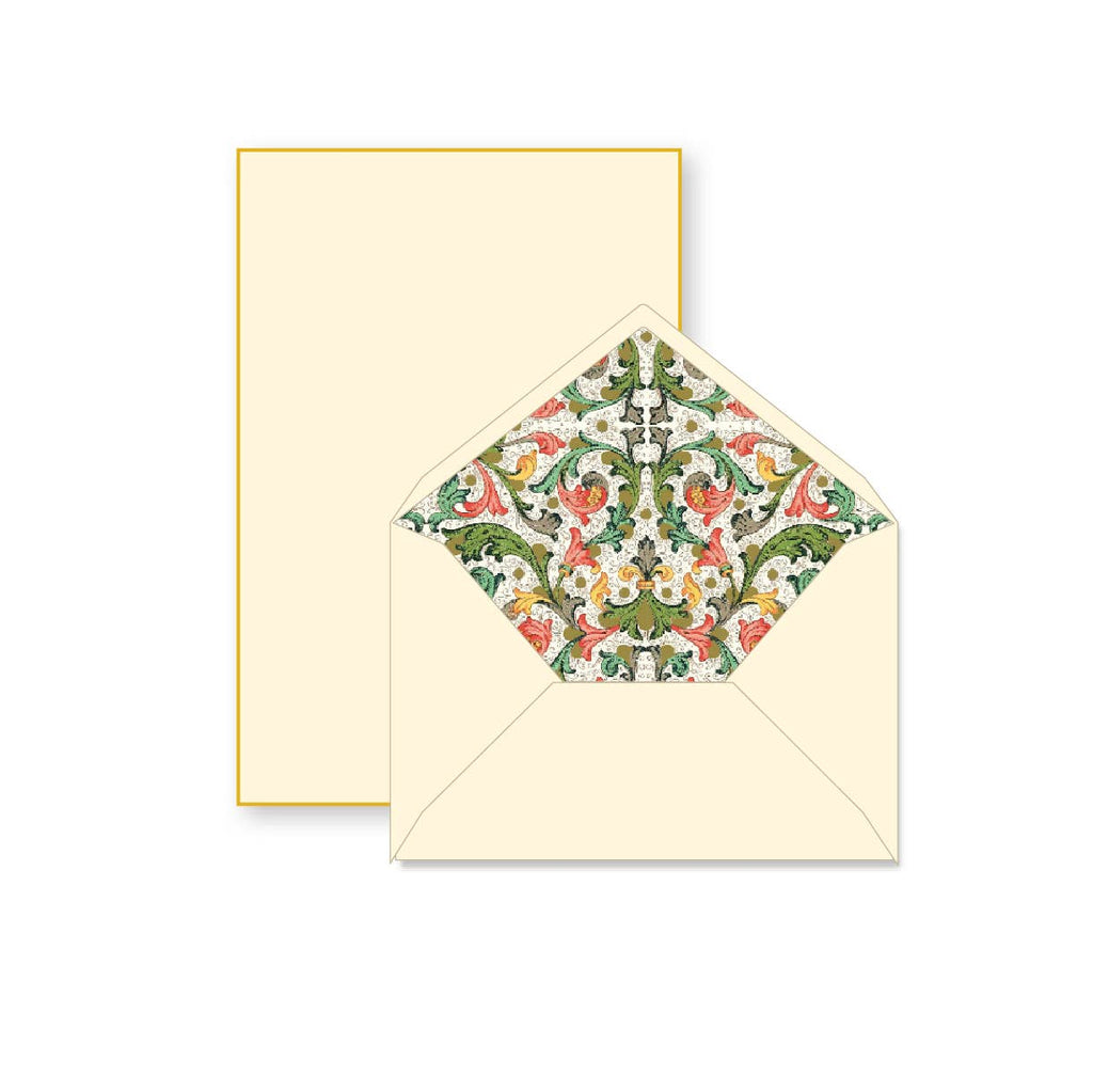 Rossi 1931 100% Cotton Bordered Writing Sheets Letter Set