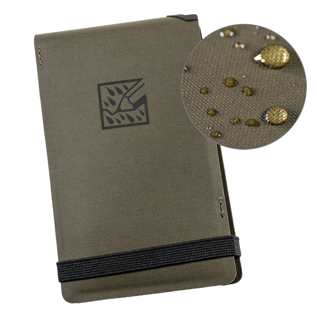 UPDRAFT TOP OPEN WALLET 3X5 - DARK GREEN TPU