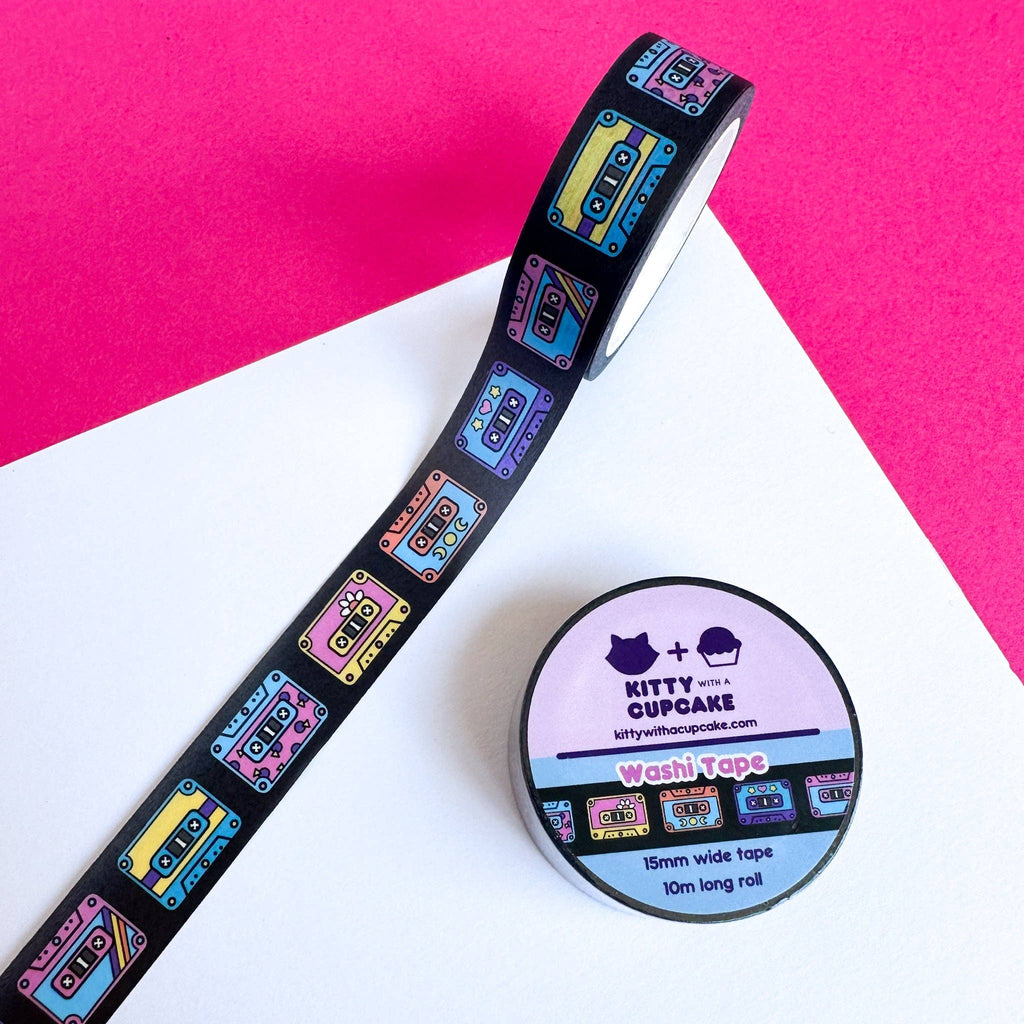 Cute Cassette Tape Washi Tape